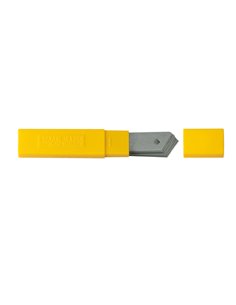 TUBETTO 10 LAME 18mm RICAMBIO CUTTER ART.LB-10 OLFA LB10 LEBEZ CUTTER-LAME-PIANI ANTITAGLIO