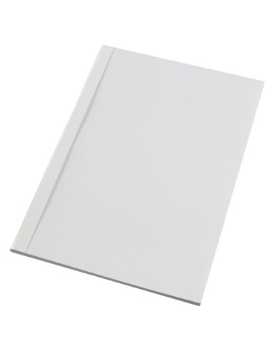 100 CARTELLINE TERMICHE 6MM BIANCO OPTIMAL TC080670 GBC CARTELLINE E COPERTINE PER RILEGATURE