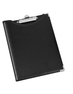 PORTABLOCCO IN ECOPELLE NERO 24X31cm CON TASCA art.247 LEBEZ 247-N LEBEZ PORTABLOCCHI