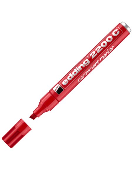 MARCATORE EDDING 2200C ROSSO P.SCALPELLO E-2200 002 EDDING PERMANENTI