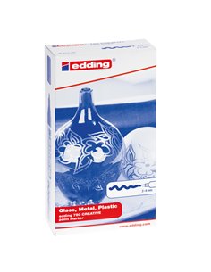 Marcatore EDDING 750 punta media vernice blu E-750 003 EDDING A VERNICE 2