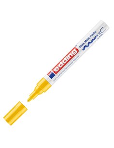 Marcatore EDDING 750 punta media vernice giallo E-750 005