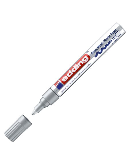 Marcatore EDDING 750 punta media vernice argento E-750 054 EDDING A VERNICE