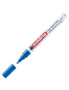 Marcatore EDDING 751 punta fine vernice blu E-751 003 EDDING A VERNICE