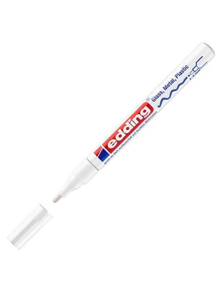 Marcatore EDDING 751 punta fine vernice bianco E-751 049