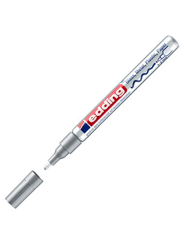 Marcatore EDDING 751 punta fine vernice argento E-751 054 EDDING A VERNICE