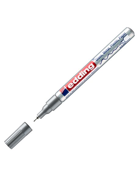 Marcatore EDDING 780 punta extra fine vernice argento E-780 054 EDDING A VERNICE