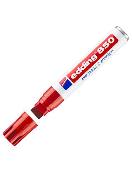 MARCATORE EDDING 850 ROSSO PS 5-16MM PERMANENTE E-850 002 EDDING PERMANENTI