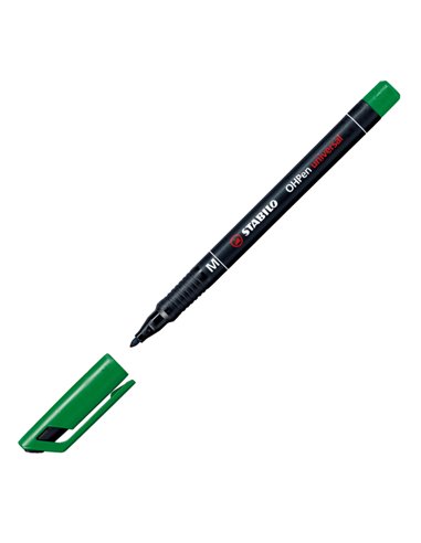 PENNARELLO STABILO OHPEN 843 PERMANENTE MEDIO VERDE 843/36