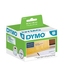 ETICHETTE DIM.36X89MM 260x1 RT INDIRIZZI ESTESI TRASPARENTE 990130 S0722410 DYMO ETICHETTE-NASTRI-TAMPONI PER ETICHETTATRICI ...