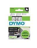 NASTRO DYMO TIPO D1 (9MMX7M) NERO/BIANCO 409130 S0720680