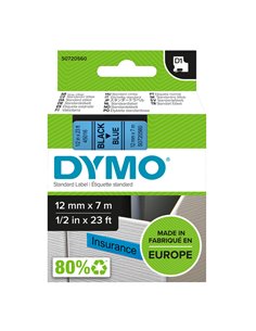 NASTRO DYMO TIPO D1 (12MMX7M) NERO/BLU 450160 S0720560 DYMO ETICHETTE-NASTRI-TAMPONI PER ETICHETTATRICI E PREZZATRICI