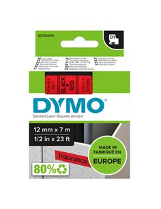 NASTRO DYMO TIPO D1 (12MMX7M) NERO/ROSSO 450170 S0720570 DYMO ETICHETTE-NASTRI-TAMPONI PER ETICHETTATRICI E PREZZATRICI