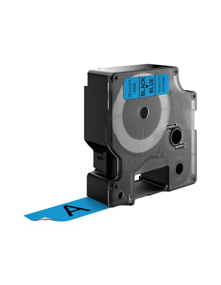 NASTRO DYMO TIPO D1 (19MMX7MT) NERO/BLU 458060 S0720860 DYMO ETICHETTE-NASTRI-TAMPONI PER ETICHETTATRICI E PREZZATRICI