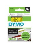 NASTRO DYMO TIPO D1 (19MMX7MT) NERO/GIALLO 458080 S0720880