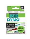 NASTRO DYMO TIPO D1 (19MMX7MT) NERO/VERDE 458090 S0720890