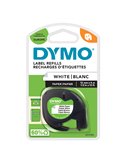 NASTRO IN CARTA DYMO LETRATAG 12MMX4M BIANCO 912000 S0721510