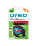 NASTRO IN PLASTICA DYMO LETRATAG 12MMX4M ROSSO 912030 S0721630
