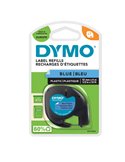 NASTRO IN PLASTICA DYMO LETRATAG 12MMX4M BLU 912050 S0721650