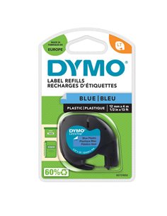 NASTRO IN PLASTICA DYMO LETRATAG 12MMX4M BLU 912050 S0721650 DYMO ETICHETTE-NASTRI-TAMPONI PER ETICHETTATRICI E PREZZATRICI