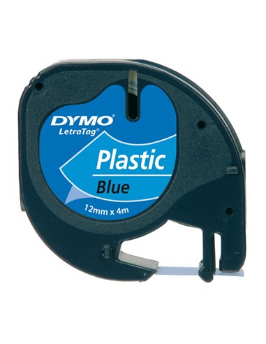 NASTRO IN PLASTICA DYMO LETRATAG 12MMX4M BLU 912050 S0721650 DYMO ETICHETTE-NASTRI-TAMPONI PER ETICHETTATRICI E PREZZATRICI