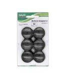 BLISTER 12 MAGNETI MR-30 NERO DIAM.30MM MR-30-N