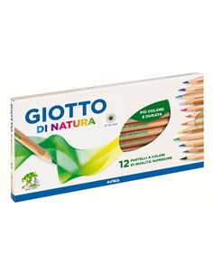 ASTUCCIO 12 PASTELLI GIOTTO DI NATURA 240600