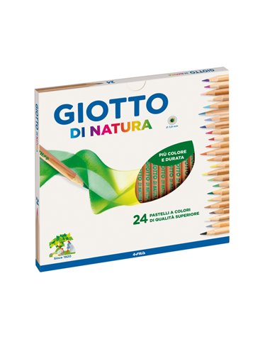 ASTUCCIO 24 PASTELLI GIOTTO DI NATURA 240700