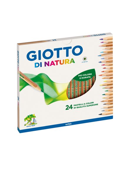 ASTUCCIO 24 PASTELLI GIOTTO DI NATURA 240700