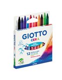 ASTUCCIO 12 PASTELLI CERA 90mm ø 8.5mmGIOTTO 281200