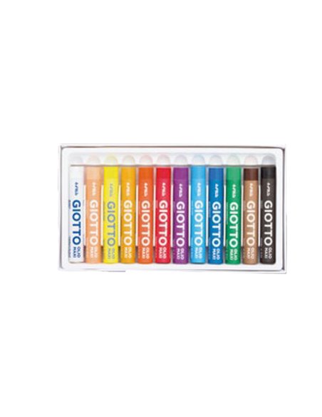 ASTUCCIO 12 PASTELLI GIOTTO OLIO F293400