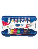 BOX 7 TUBETTI TEMPERA 12ML GIOTTO TUBO 4 ASSORTITO 30310000