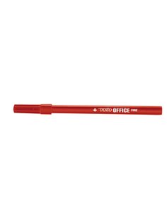 SCATOLA 12 PENNARELLI TRATTO OFFICE FINE ROSSO 730502 TRATTO PUNTA FELTRO