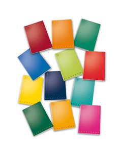 MAXIQUADERNO A4 40fg+2 80gr 5mm c/marg MONOCROMO PIGNA 02298870Q PIGNA QUADERNI PUNTO METALLICO