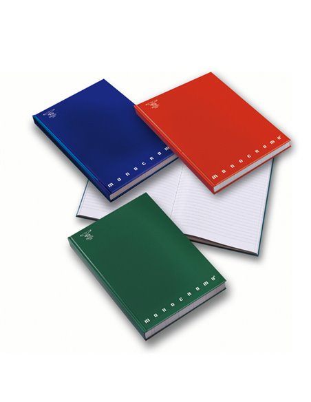 MAXIQUADERNO A4 CARTONATO 60fg+2 80gr 4mm MONOCROMO PIGNA 00716784M PIGNA QUADERNI CARTONATI