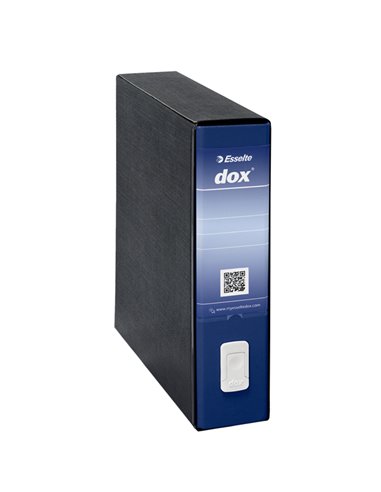 Registratore Dox 9 blu 35x31,5cm dorso 8cm Esselte 000212A4 DOX REGISTRATORI A LEVA