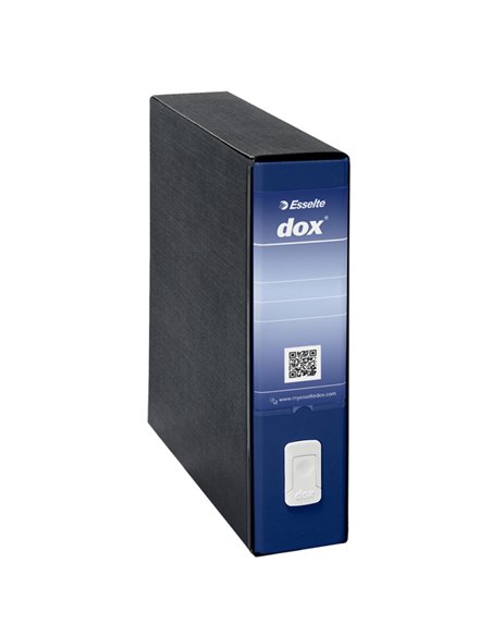 Registratore Dox 9 blu 35x31,5cm dorso 8cm Esselte 000212A4 DOX REGISTRATORI A LEVA