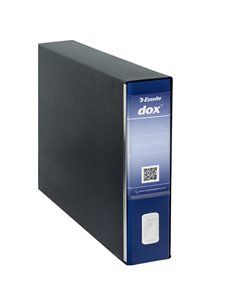 Registratore Dox 10 blu 46x31,5cm dorso 8cm Esselte 000213A4 DOX REGISTRATORI A LEVA