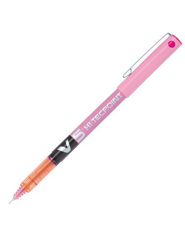 ROLLER HI-TECPOINT V5 ROSA PILOT 011702 PILOT CON CAPPUCCIO