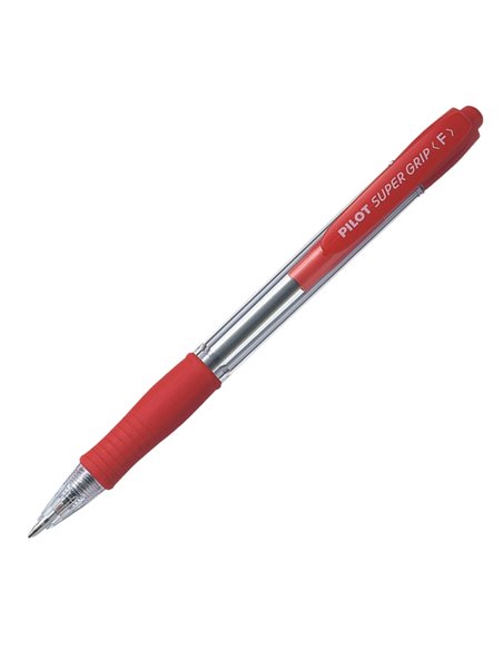 PENNA SFERA SCATTO SUPER GRIP ROSSO FINE 0.7MM PILOT 001533 PILOT A SCATTO