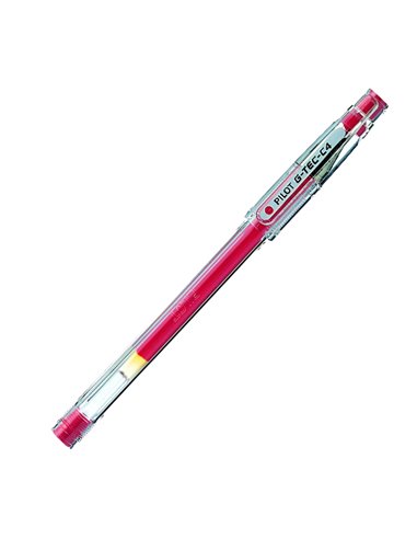 PENNA SFERA GEL G-TEC-C4 ROSSO 0.4MM PILOT 011652 PILOT CON CAPPUCCIO