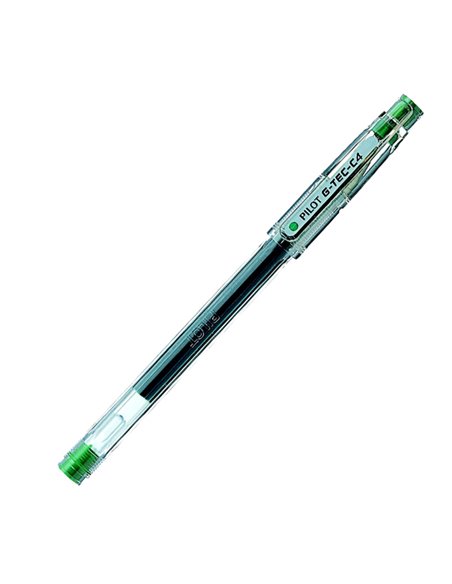 PENNA SFERA GEL G-TEC-C4 VERDE 0.4MM PILOT 011653