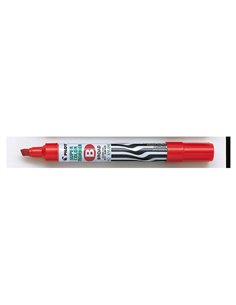 Marcatore SUPER COLOR PERMANENT punta scalpello rosso PILOT 002423 PILOT PERMANENTI