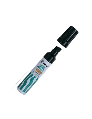 Marcatore SUPER COLOR PERMANENT 6600 punta maxi nero PILOT 002432 PILOT PERMANENTI
