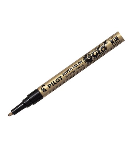 Marcatore SUPER COLOR punta fine vernice gold PILOT 002437