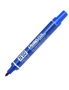 MARCATORE PENTEL PEN N50 BLU P.TONDA N50-C