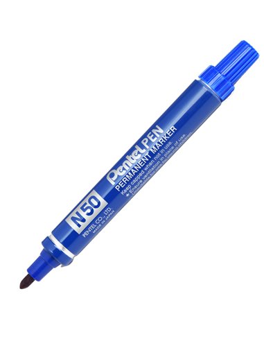 MARCATORE PENTEL PEN N50 BLU P.TONDA N50-C