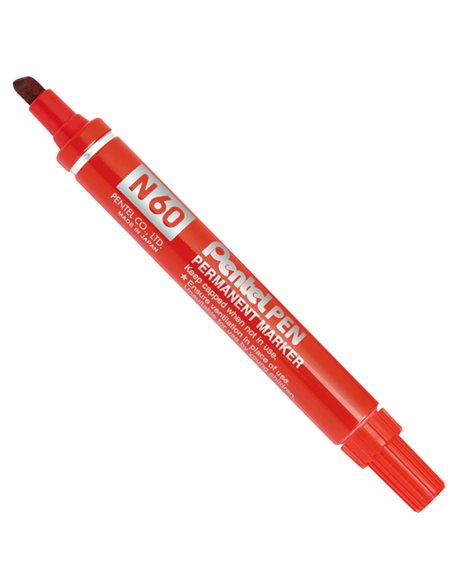 MARCATORE PENTEL PEN N60 ROSSO P.SCALPELLO N60-B
