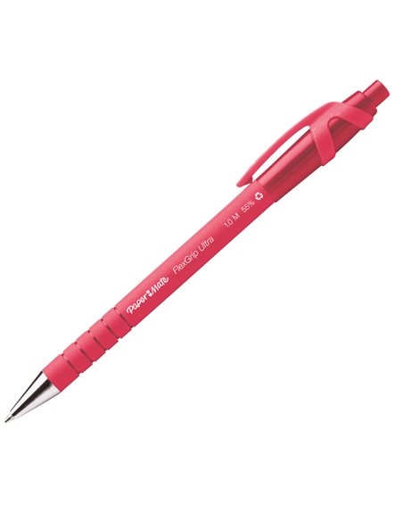 Penna sfera scatto FLEXGRIP ULTRA 1.0 rosso PAPERMATE S0190413 PAPERMATE A SCATTO