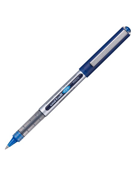 Roller UNI-BALL EYE UB150 0,5mm blu UNI MITSUBISHI M UB150E B UNI MITSUBISHI CON CAPPUCCIO